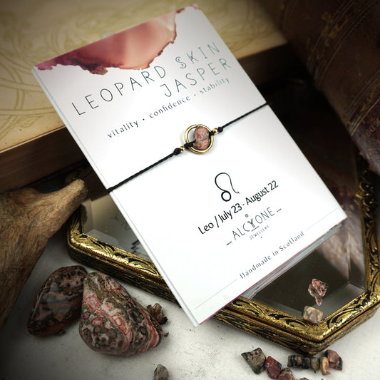 Leo LEOPARD SKIN JASPER Bracelet