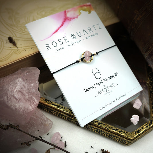 Taurus ROSE QUARTZ Bracelet