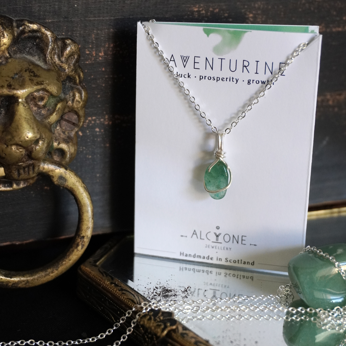 Aventurine Necklace | Crystal of Success & Good Luck