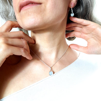 Aquamarine Gift Set - BIRTHSTONE OF PISCES