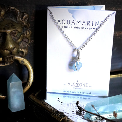 Aquamarine Necklace | Crystal of Peace & Calm