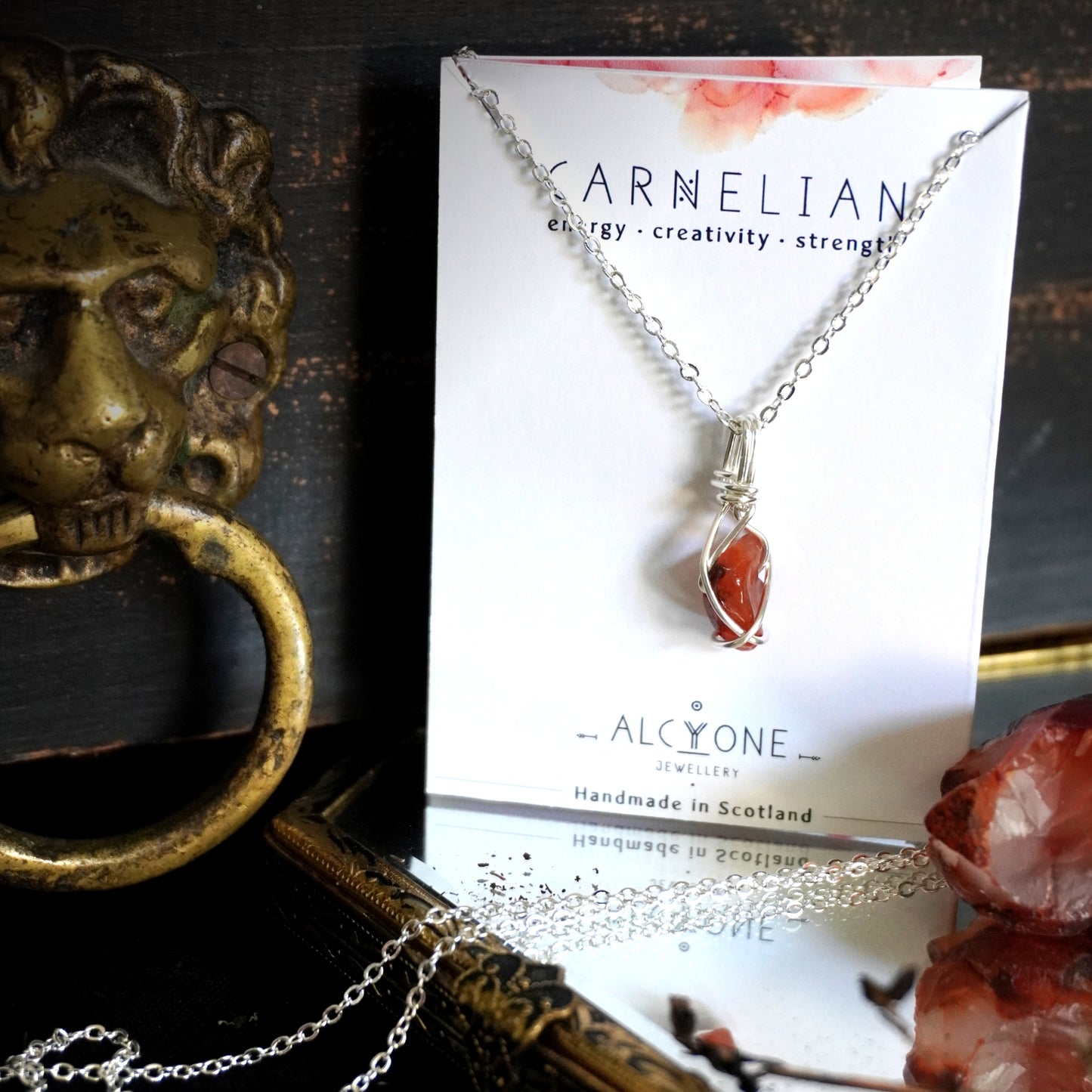 Carnelian Necklace | Crystal of Passion & Creativity