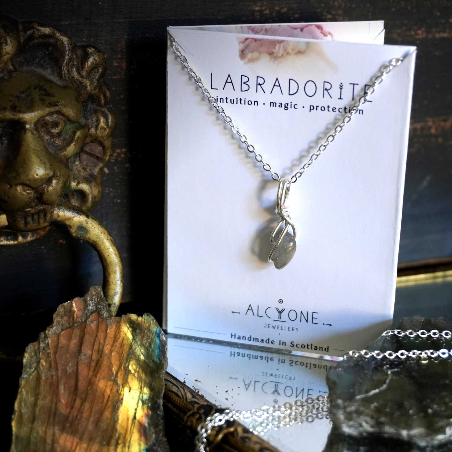Labradorite Necklace | Crystal of Magic & Protection
