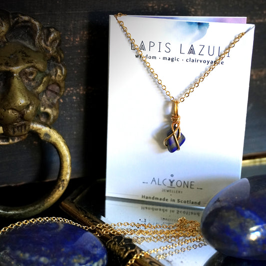 Lapis Lazuli Necklace | Crystal of Truth & Inner Power