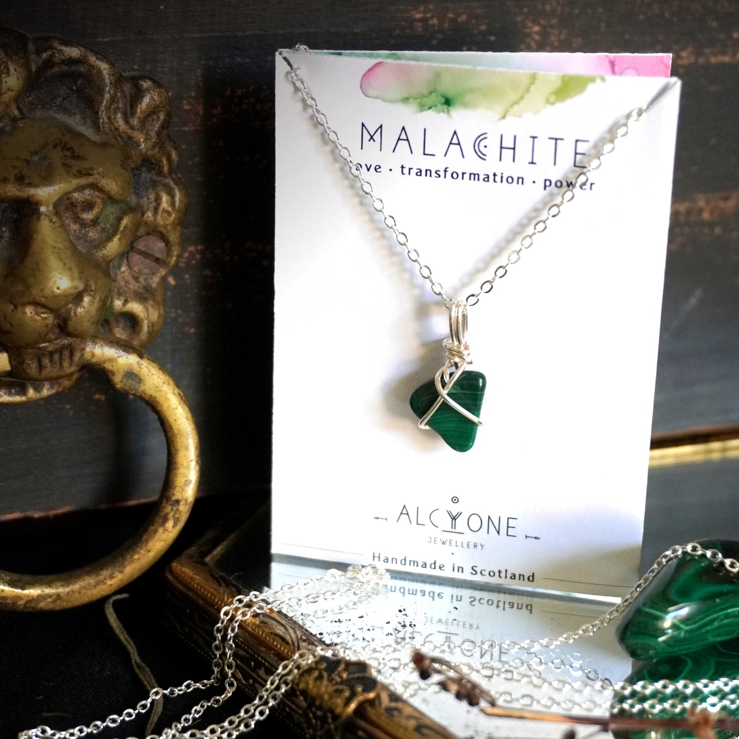 Malachite Necklace | Crystal of Transformation & Love