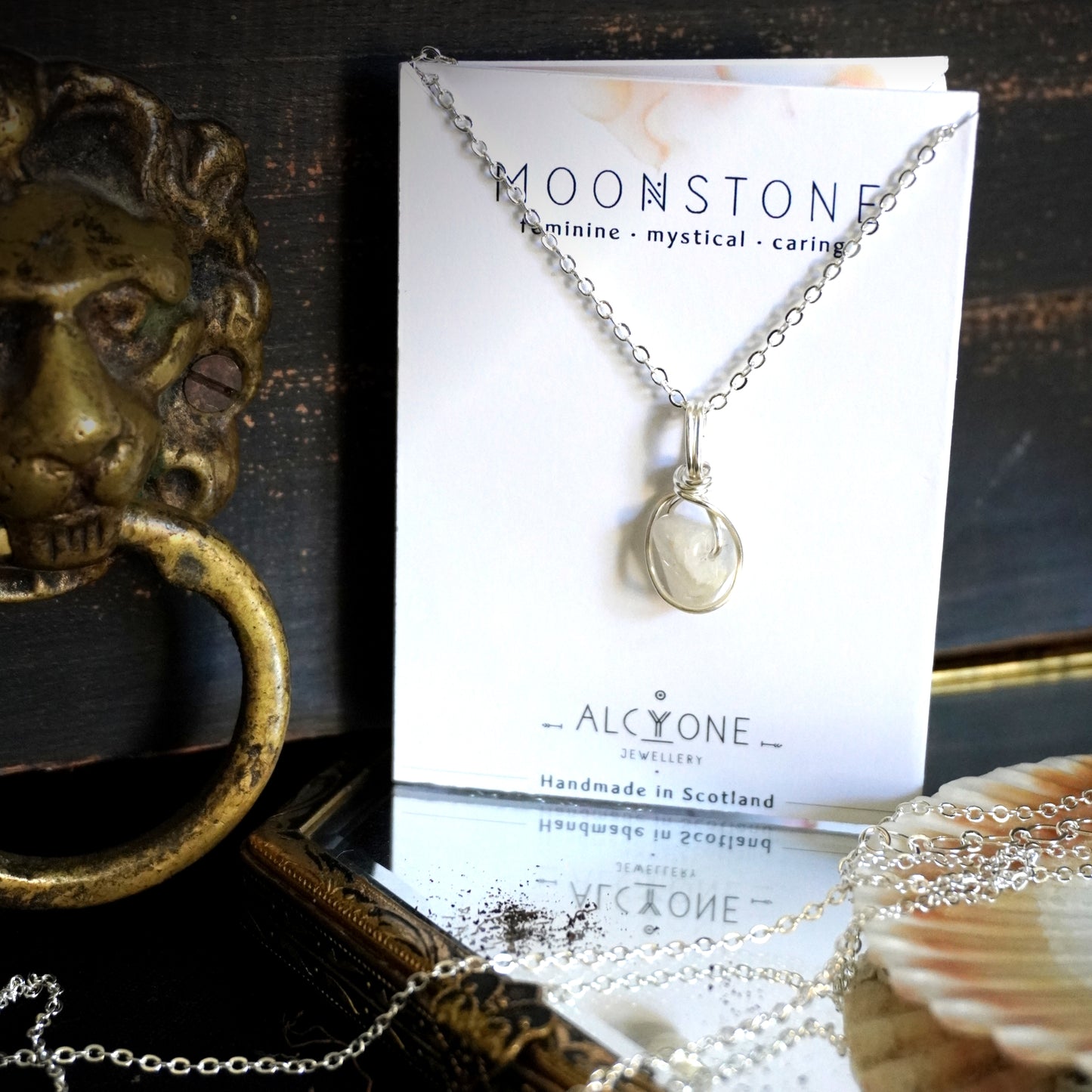 Moonstone Necklace | Crystal of Intuition & Feminine Energy