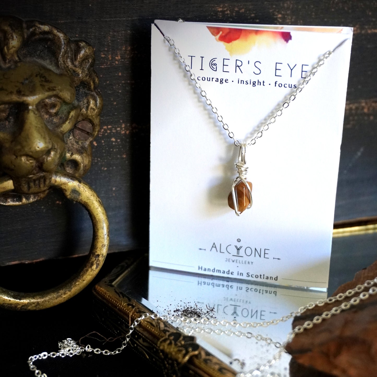 Tiger’s Eye Necklace | Crystal of Courage & Focus