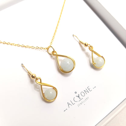 Aquamarine Gift Set - BIRTHSTONE OF PISCES