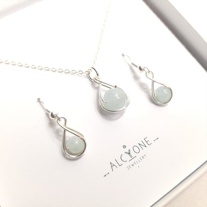 Aquamarine Gift Set - BIRTHSTONE OF PISCES