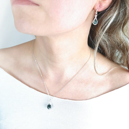 Moss Agate Gift Set - BIRTHSTONE OF VIRGO