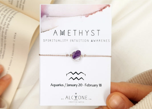 Aquarius AMETHYST Bracelet