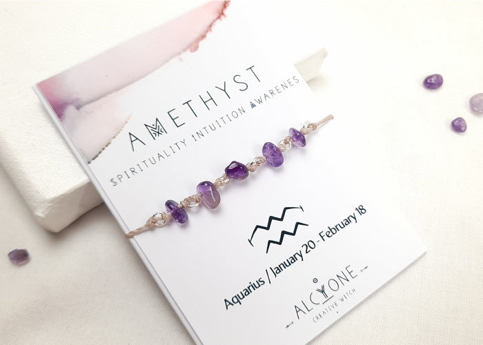 Aquarius AMETHYST Bracelet