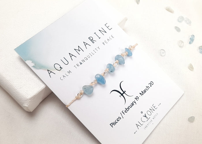 Pisces AQUAMARINE Bracelet