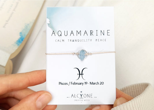 Pisces AQUAMARINE Bracelet