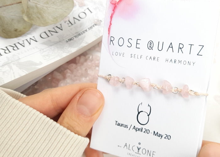 Taurus ROSE QUARTZ Bracelet