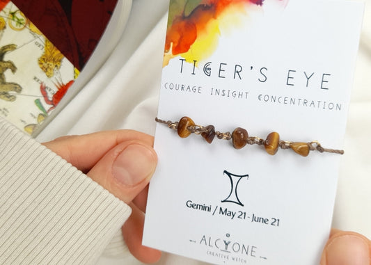 Gemini TIGER'S EYE Bracelet